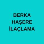 BERKA HAŞERE İLAÇLAMA