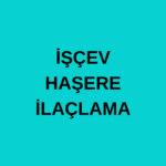 İŞÇEV HAŞERE İLAÇLAMA