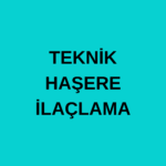 TEKNİK HAŞERE İLAÇLAMA